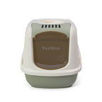 PeeWee EcoDome XXL kuweta z obudową, szałwiowa – zestaw startowy + 3 kg żwirku (peletu) drzewnego