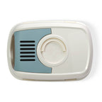 PeeWee EcoDome XXL kuweta z obudową, gołębi błękit – zestaw startowy + 3 kg żwirku (peletu) drzewnego