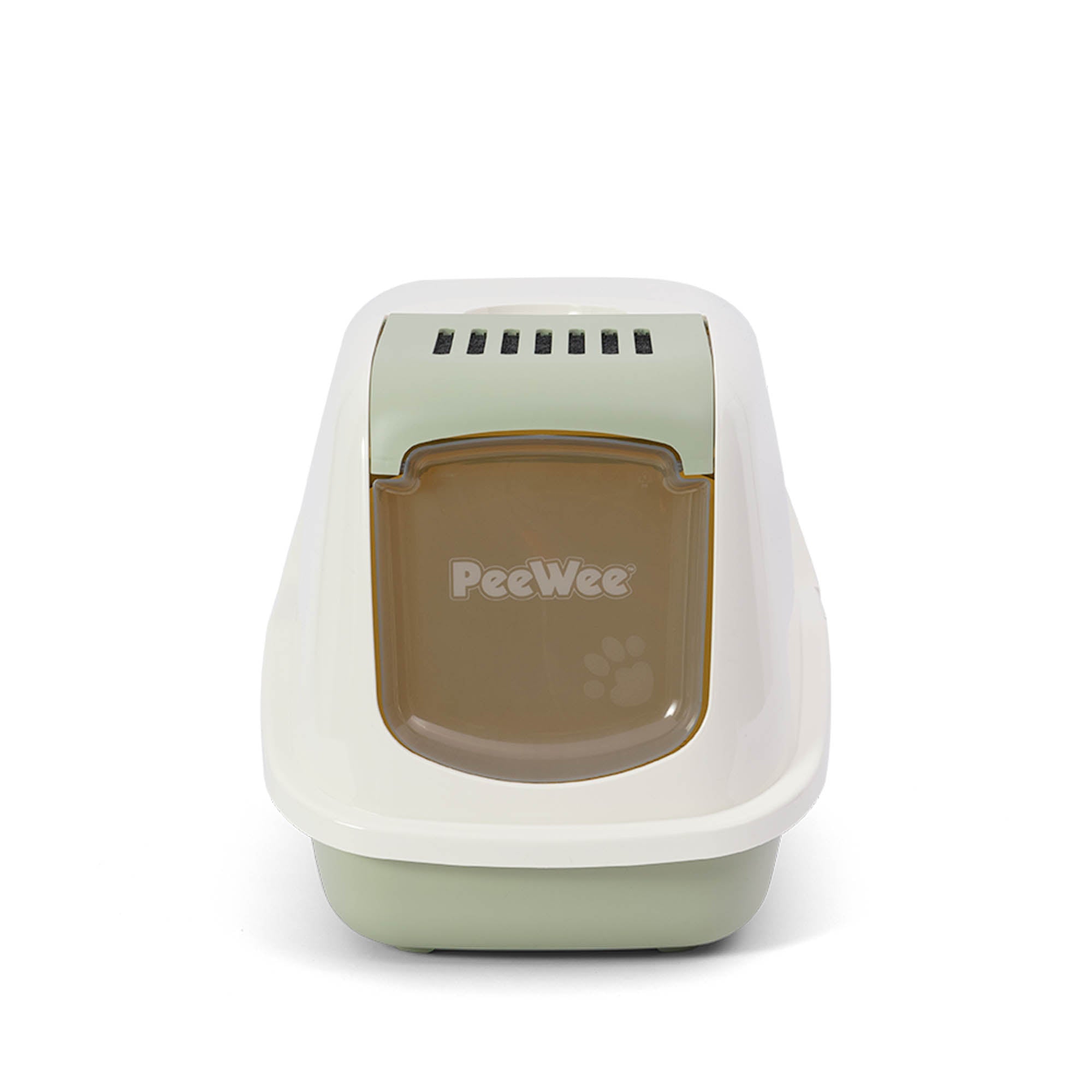 PeeWee EcoHus kuweta z obudową, szałwiowa – zestaw startowy + 3 kg żwirku (peletu) drzewnego